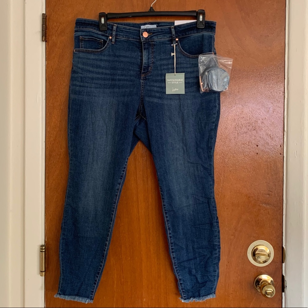 NWT Loft Plus high waist skinny sz 16